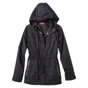Target/Merona Black Rain jacket